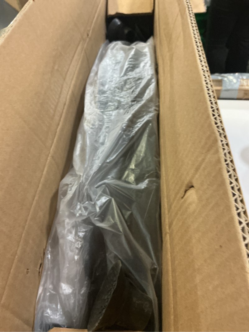 Condition photo showing As Is for Kanchimi 40" 48" Folding Mini Fitness Indoor Exercise Workout Rebounder Trampoline with Handle, Max Load 330lbs 40" Black