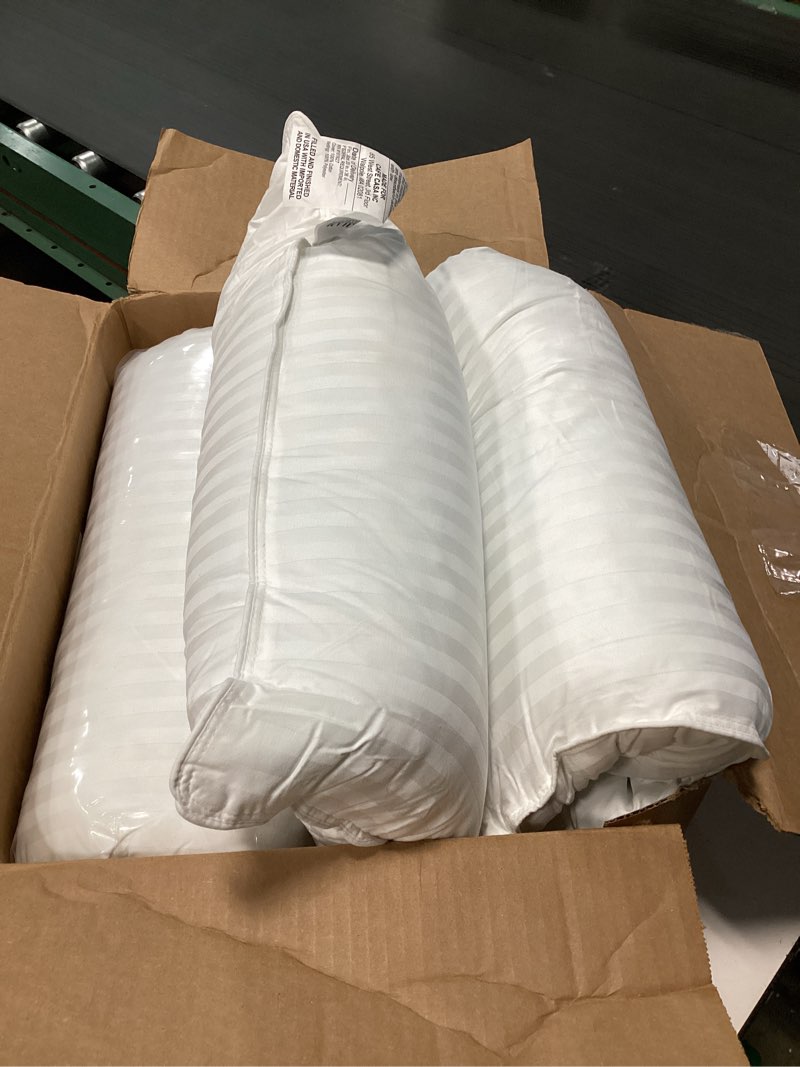 Condition photo showing Good Condition for Beckham Hotel Collection Shredded Memory Foam Pillow 2-Pack Queen | Adjustable Fill Cooling Bed Pillows for Side, Back & Stomach Sleepers Queen (Customizable Foam)