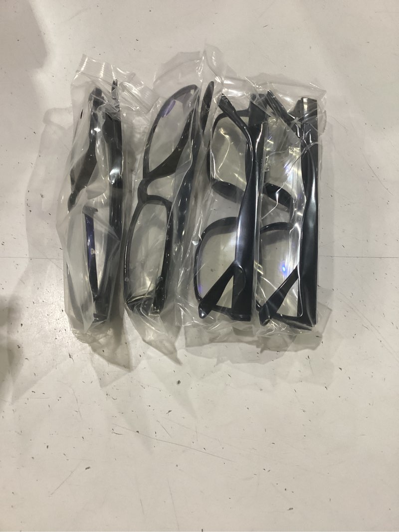 Condition photo showing New/Like New for gaoye 1.5 professional reading glasses for all day - computer readers with blue light protection - value pack b1-4 pack light black 1.5 x