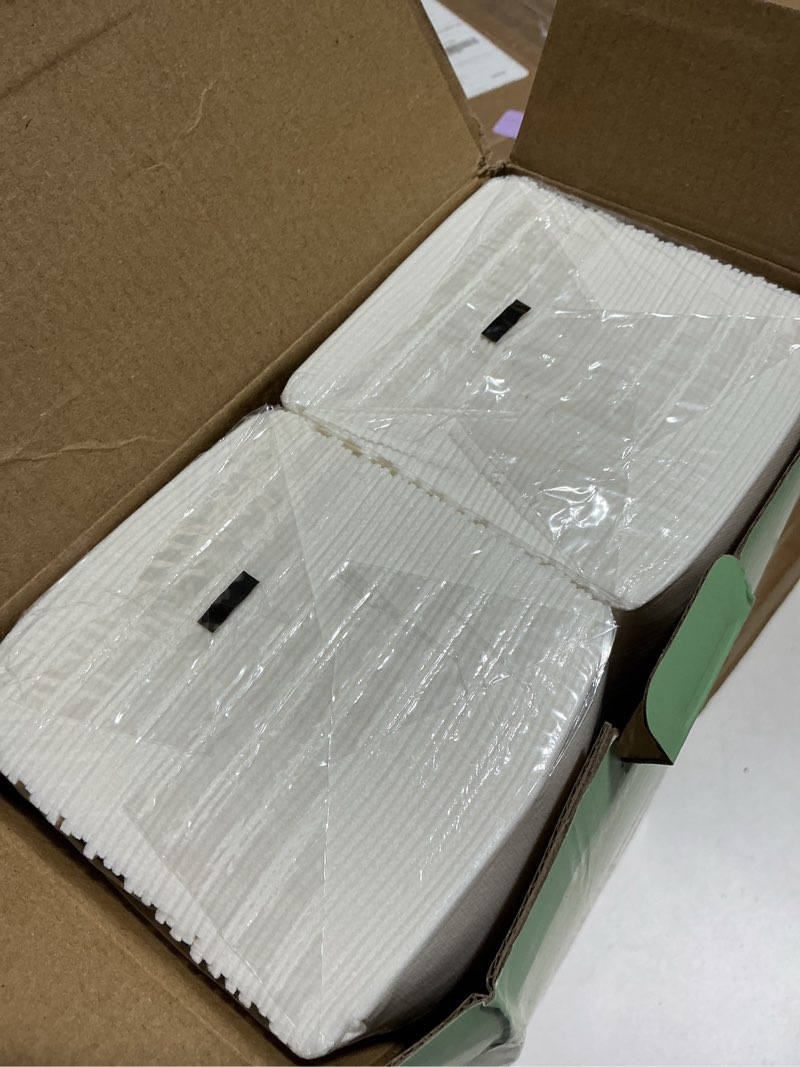 Condition photo showing Good Condition for 200PACK Disposable Hand Towels for Bathroom, Soft and Absorbent Paper Guest Towels Disposable Decorative Bathroom Hand Napkins for Kitchen, Parties, Weddings, Dinners