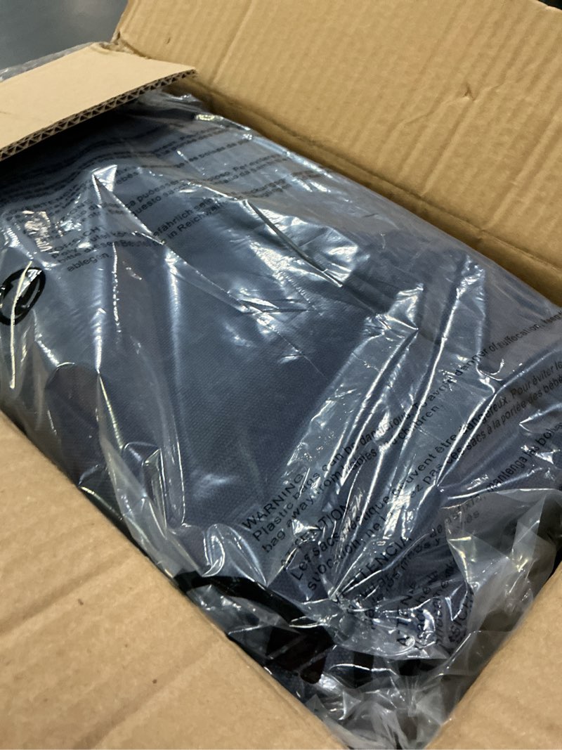 Condition photo showing New/Like New for aaaaacessories outdoor chaise lounge cushions, fade-resistant, waterproof patio furniture replacement cushions, 74" x 23" x 3", navy blue