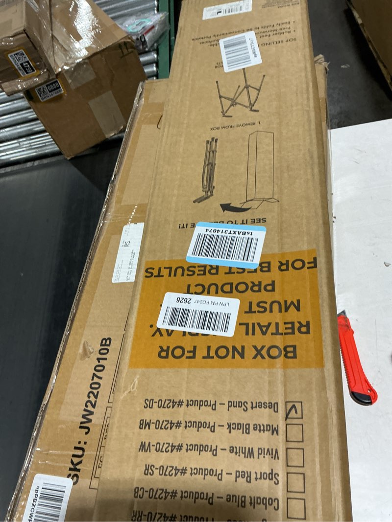 Condition photo showing Good Condition for Stander Wonder Walker Lite, Lightweight Folding Mobility Aid for Adults, Seniors, and Elderly, Collapsible Travel Assistant with Rubber Feet for Support, Desert Sand Desert Sand Standard