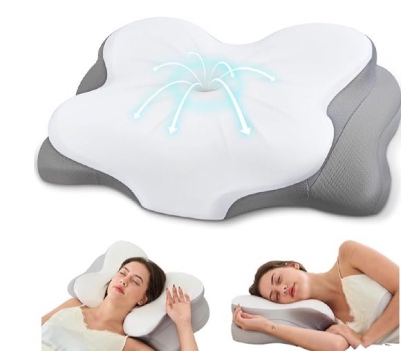 Neck supporting pillow