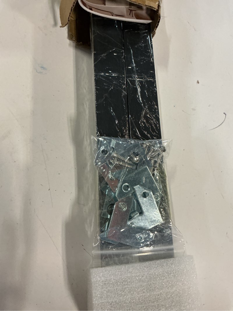 Condition photo showing New/Like New for Canvas Floater Frame for 20x20 Oil Paintings with 0.5-0.8” Deep, DIY Metal Floating Frame for Stretched Canvas Art Prints Landscape Portrait, Horizontal or Vertical Display (Black) 20x20" Black