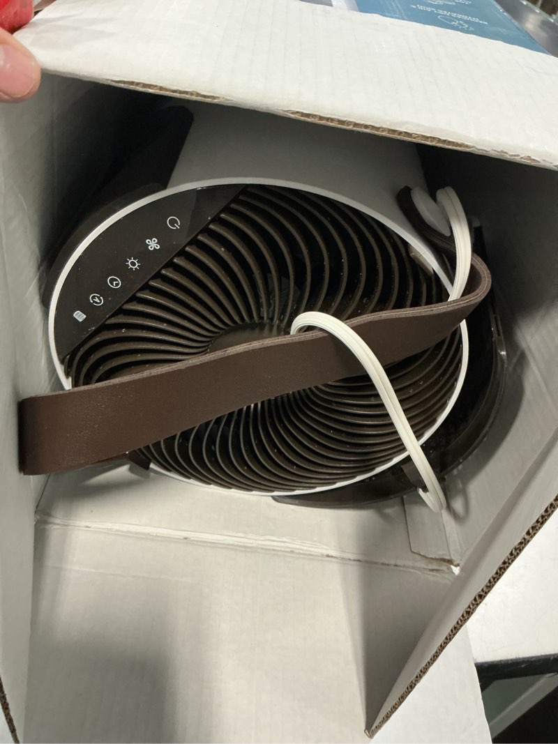 Condition photo showing As Is for homedics 2-in-1 cool mist humidifier & air purifier – humidifies & purifies air, digital air quality sensor, auto mode, stylish tower design, ideal for medium-large rooms