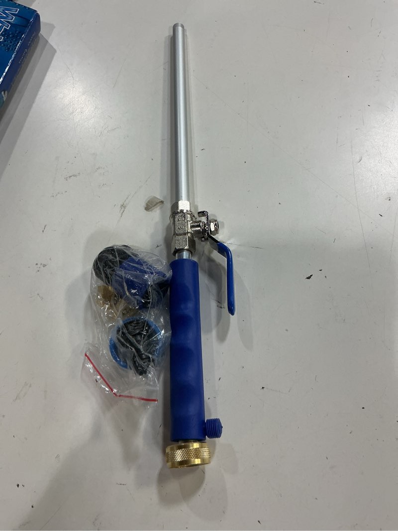 Condition photo showing Good Condition for upgraded jet nozzle for garden hose power washer wand hydro jet high pressure washer tools with 2 different nozzles and hose quick connectors