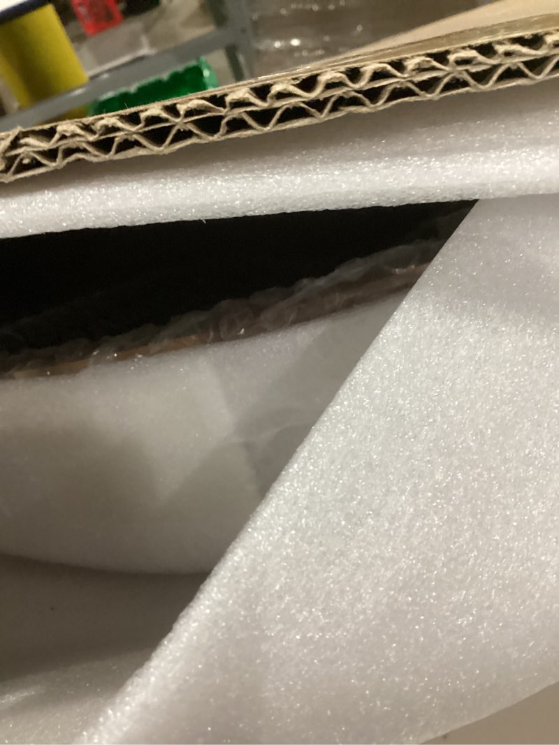 Condition photo showing New/Like New for 20 Inch Ottoman Coffee Table Tray with Handles, Large Round Wooden Serving Tray, Big Decorative Kitchen Organizer Giant Sofa Storage Trays Huge Counter Serveware 20" Wood Tray