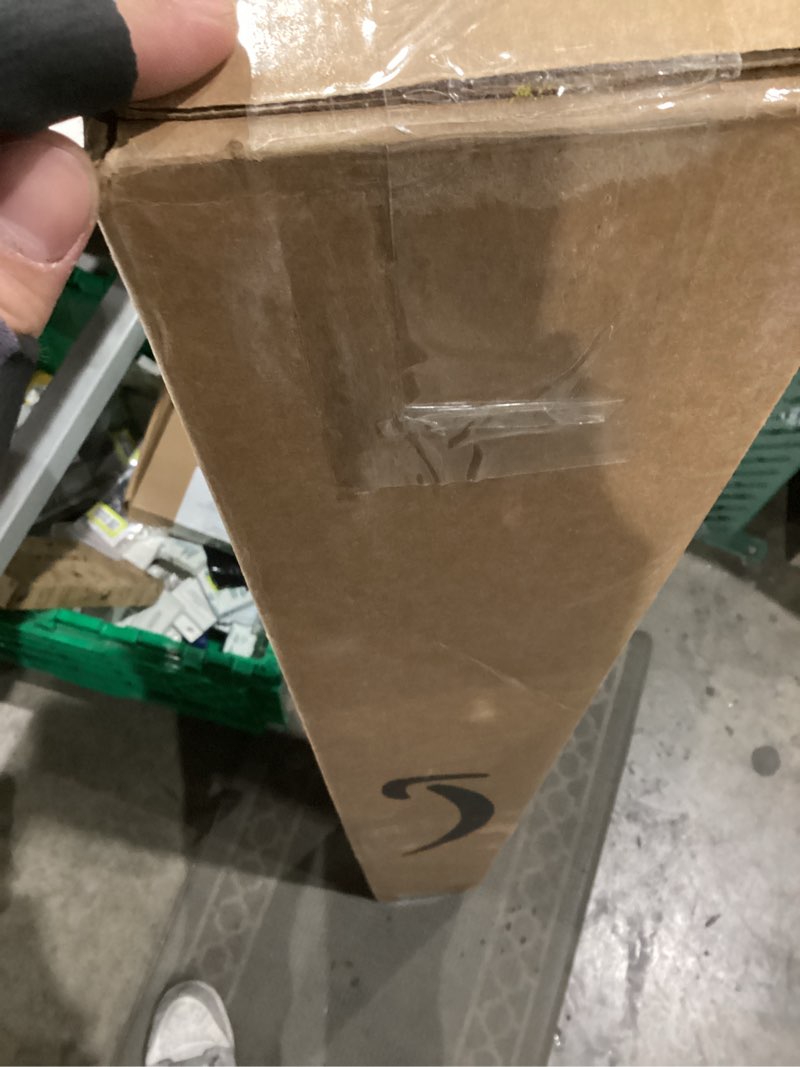 Condition photo showing As Is for SubZero 14039 50" Crossover Super Duty Extendable Snowbroom with Pivoting Head and Integrated Ice Scraper , Black/Blue