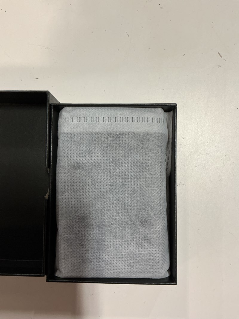 Condition photo showing New/Like New for furid genuine leather wallet for men: slim rfid minimalist wallets with money clip - smart pop up credit card holder for front pocket - gifts for husband father on birthday anniversary inside magnet money clip espresso brown genuine leather