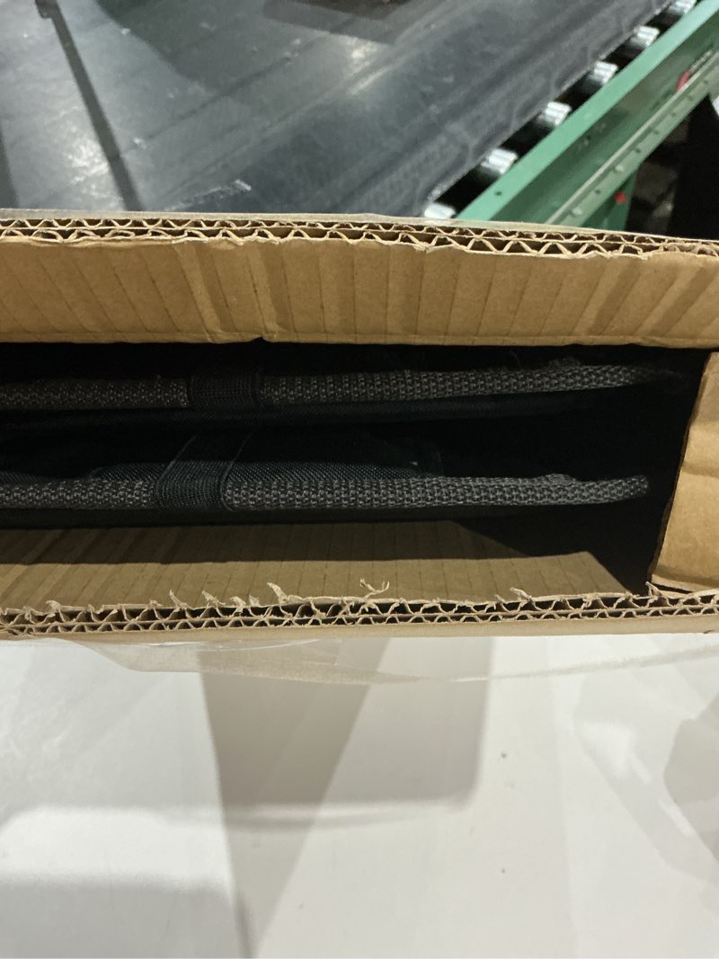 Condition photo showing Good Condition for CleverMade Collapsible Laundry Basket - 64L Storage Organization Container 2Pack Midnight Black Shadow Gray - Portable Heavy-Duty Handles for laundry and Apartment Space-Saving Black Gray 2 Pack