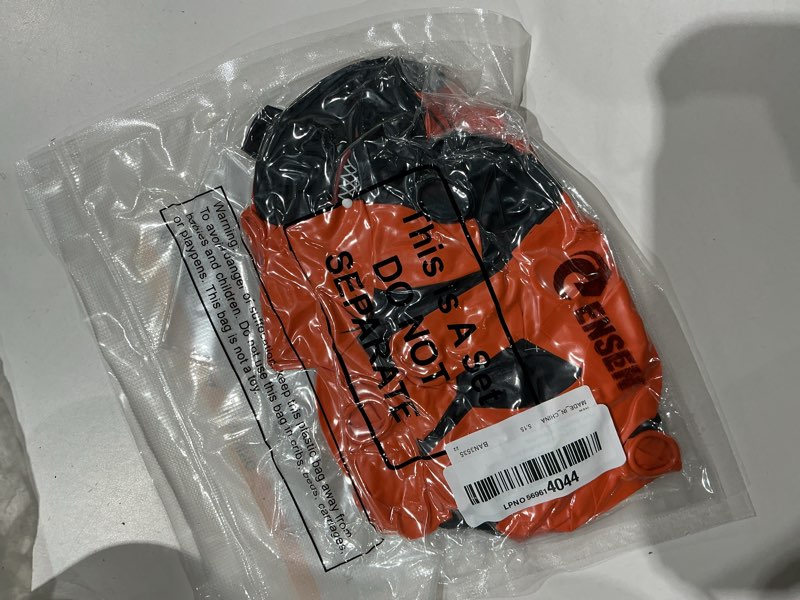 Condition photo showing Good Condition for censen 45 pieces basketball balloons party decorations 12 inch basketball latex balloons for sports themed birthday party decoration supplies | 5 unique basketball patterns, premium latex material, sports balloons for birthday decor, indoor party ornament