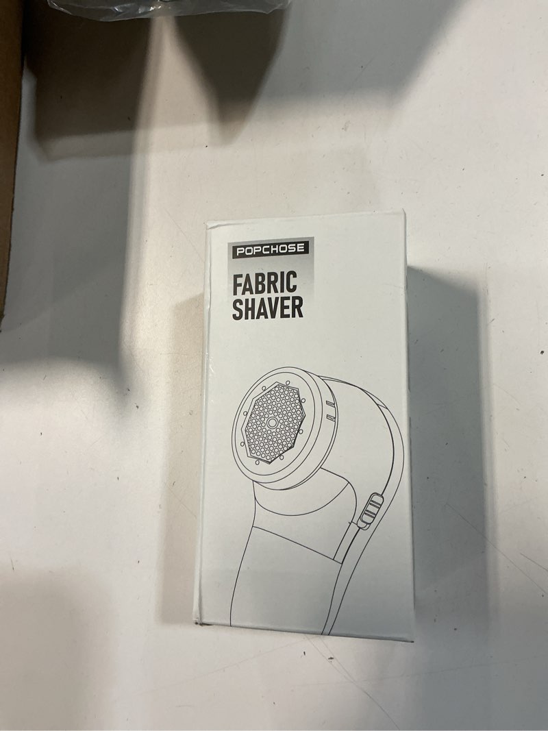 Condition photo showing New/Like New for POPCHOSE Fabric Shaver, Lint Remover for Clothes, Electric Lint Shaver with 6-Leaf Blades, Sweater Shavers to Remove Pilling for Clothing, Couch, Furniture, Fuzz, Lint Ball, Bobbles, Violet Purple Violet Purple Rechargeable
