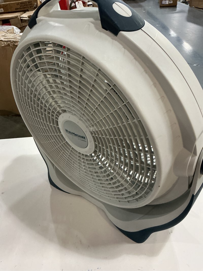 Condition photo showing Good Condition for Lasko Wind Machine Fan, Air Circulator Fan with 3 Speeds, 20" Model 3300, Gray