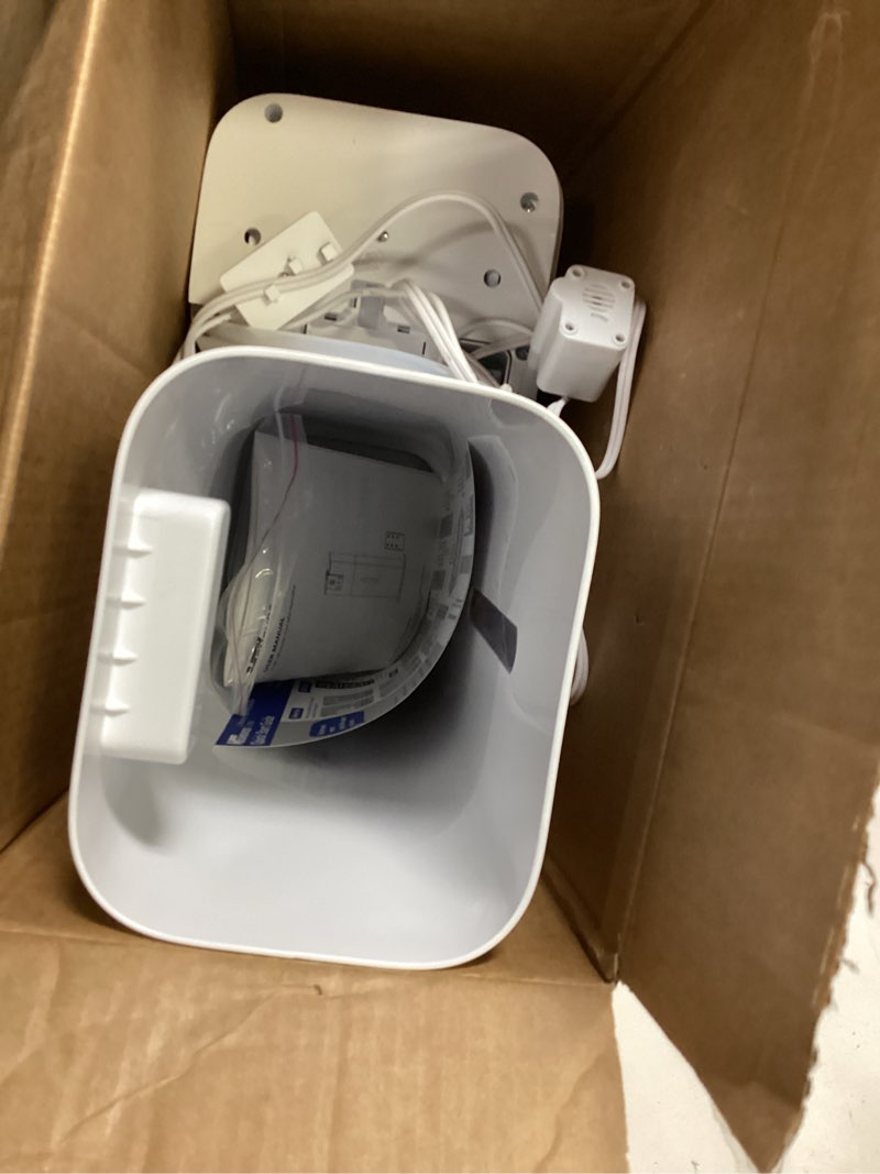 Condition photo showing As Is for Smart Humidifiers Large Room Bedroom Home,2.11Gal(8L) Quiet Top Fill Cool Mist Humidifier,Smart App & Remote Control, 3 Speed Humidifier with 360°Nozzle,Humidity Setting for Baby Office Plant(White)