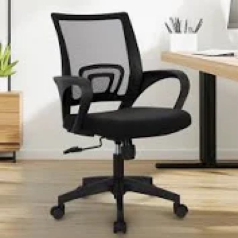 Nedrah Ergonomic Mesh Task Chair Upholstery Color: Black