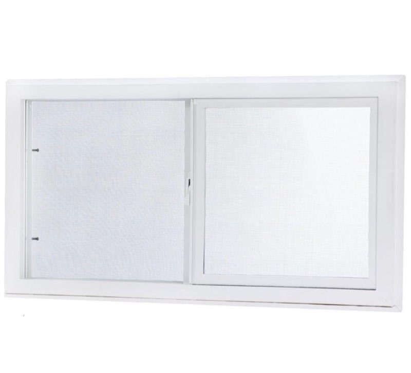 left hand sliding vinyl window