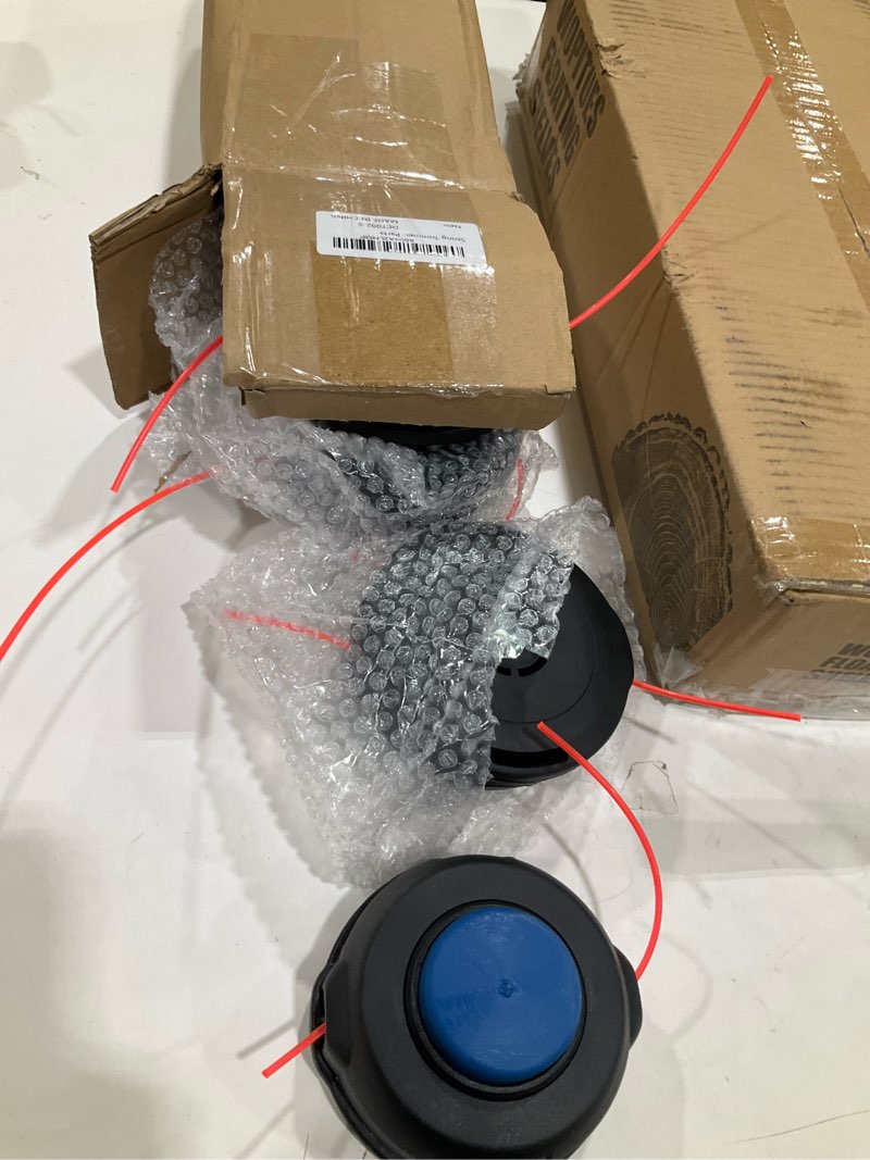 Condition photo showing Good Condition for 5-pack t25 tap advance trimmer head for string trimmers weed eaters compatible with husqvarna straight shaft trimmers 122c 124c 124l 125c 128ld 322c 130c 130l replace# 966674401 537338306 537338310
