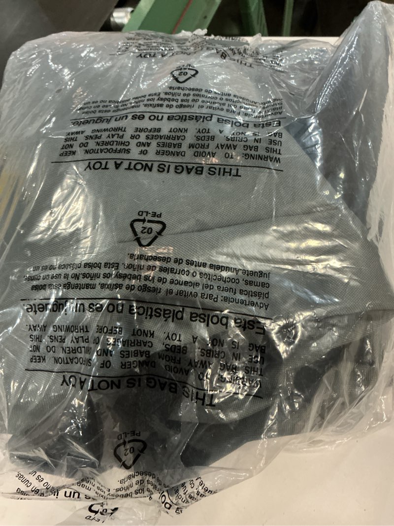 Condition photo showing As Is for Cuddly Nest Folding Mattress Storage Bag with Wheels & Handles - 900D Heavy Duty Storage Container Fits for 6" TWIN & TWIN XL Tri-Fold Mattress,Grey Fits 6" Twin & Twin XL Mattress& Wheel Grey With Wheel