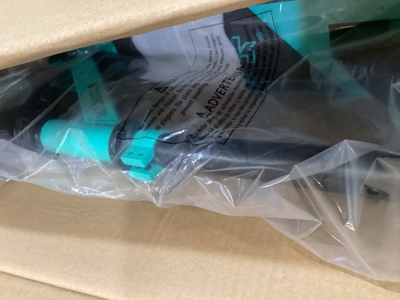 Condition photo showing Good Condition for nattork kick scooter for kids 6+ years teens adults - 220lb weight capacity, front shock absorber and adjustable handlebar - smooth ride with 8" sturdy wheels, ideal for outdoor sports teal