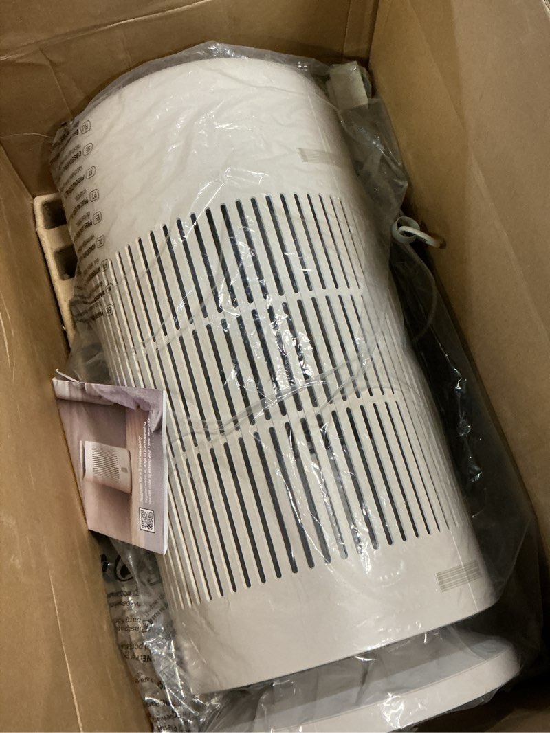 Condition photo showing New/Like New for blueair 2-in-1 pro air purifier & humidifier for large rooms, hepasilent™ removes 99.97% allergens, dust, smoke, up to 1,875 sq ft, smart app, skin-hydration mode, 360° invisiblemist™