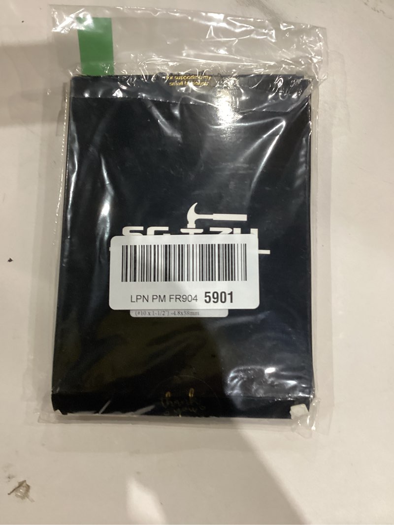 Condition photo showing Good Condition for #10 x 1-1/2" Sheet Metal Screws 100Pcs 410 Stainless Steel Flat Head Tek Screws Fast Self Tapping Screws by SG TZH