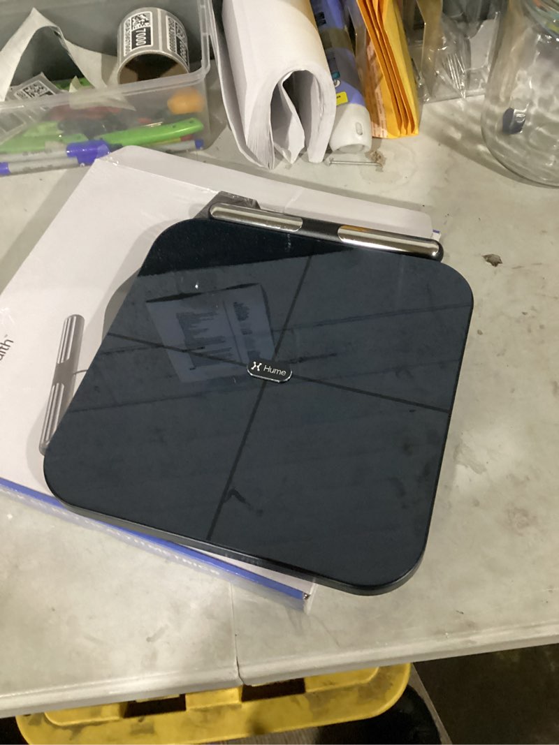 Condition photo showing Good Condition for hume health - the body pod - home body analyzer and free bluetooth app - 45+ key health metrics - accurate personalized data - body composition scale - smart scale for body weight - hsa & fsa eligible