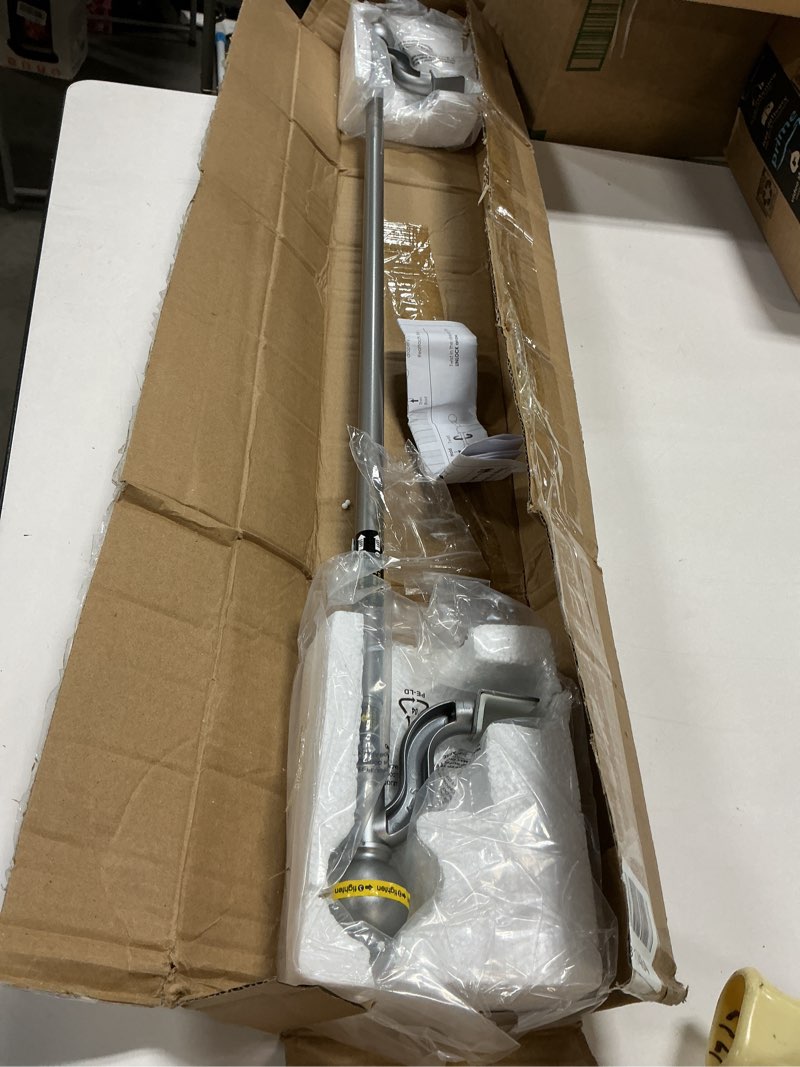 Condition photo showing Good Condition for (Similar item) H.VERSAILTEX Elegant Window Treatment Telescoping Double Curtain Rod Set with Classic Cap, 3/4-Inch Diameter, Adjusts from 28 to 48 Inches, Nickel 28\"-48\" Goldish Nickel