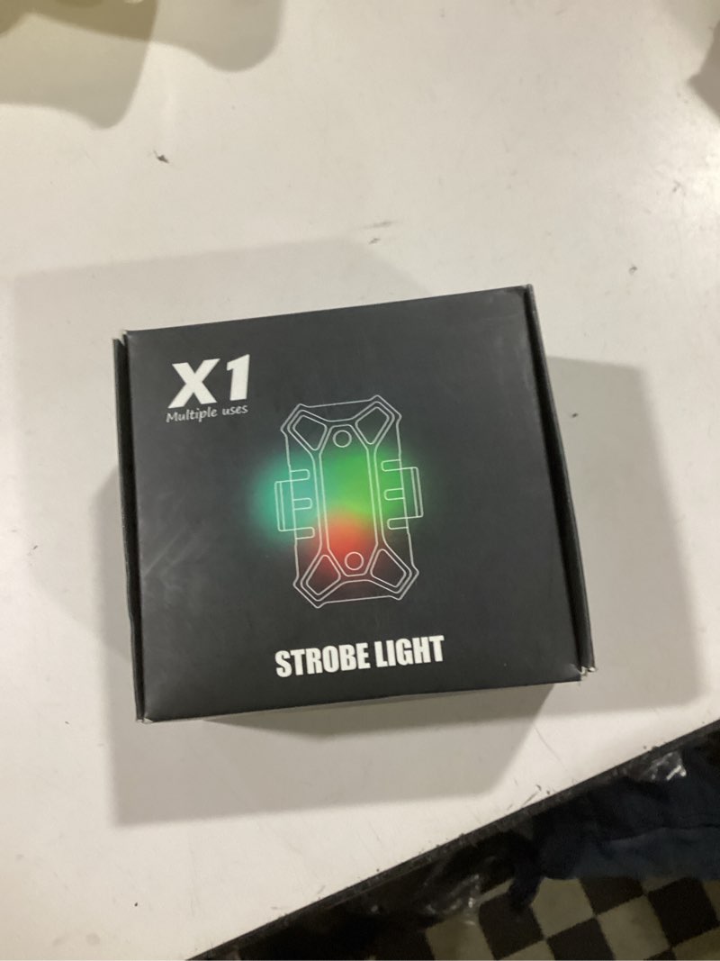 Tidomate 4PCS Upgraded Wireless LED Strobe Light with Remote Control, USB Rechargeable Emergency War