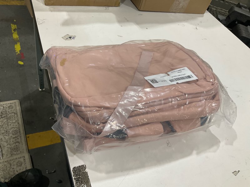 Condition photo showing Good Condition for Taygeer Travel Backpack for Women, Carry On Backpack with USB Charging Port & Shoe Pouch, TSA 15.6inch Laptop Mochila Flight Approved, Nurse Bag Casual Daypack for Weekender Business Hiking, Pink Large Amourpink