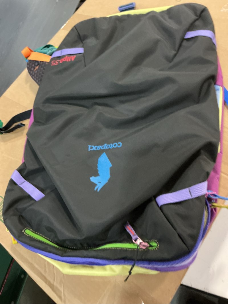 Condition photo showing Good Condition for cotopaxi allpa 35l travel pack del dia - one of a kind! no bags are the same! del día