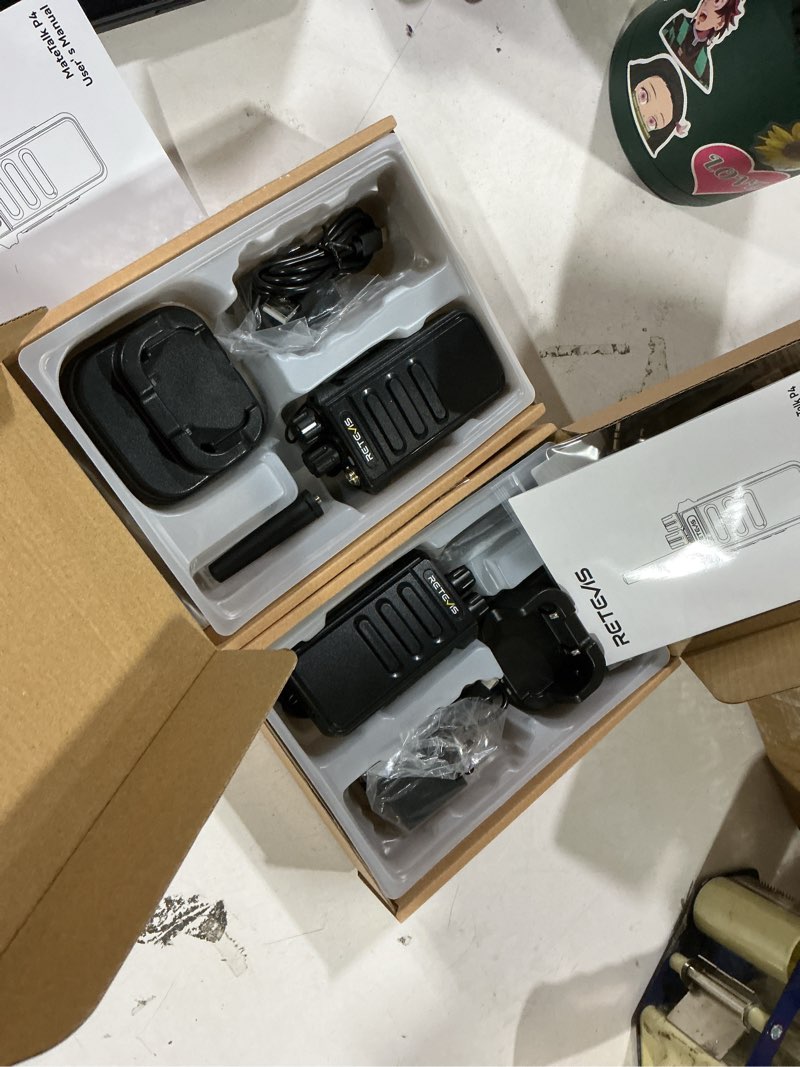 Retevis MateTalk P4 Digital Walkie Talkies with Earpice, Dual Mode, Secure Call, Long Range Waterpro