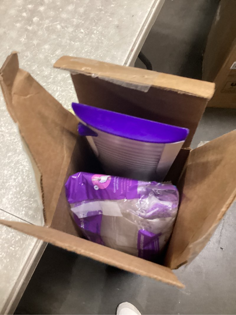 Condition photo showing As Is for Swiffer PowerMop Multi-Surface Mop Kit for Floor Cleaning, Includes PowerMop, 2 Mopping Pad Refills,