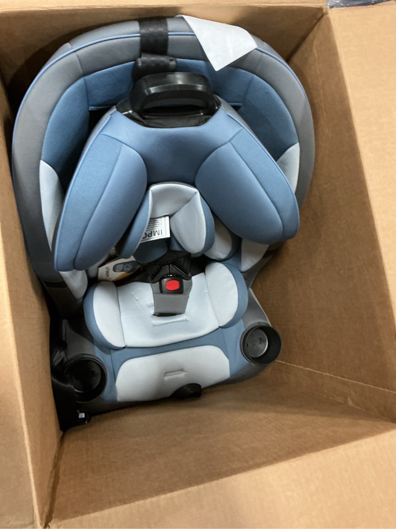 Condition photo showing Good Condition for safety 1st grow and go all-in-one slim convertible car seat, rear facing, 5-40 lbs, forward facing (30–65 lbs), high back booster seat 40-100 pounds, alaskan blue alaskan blue original