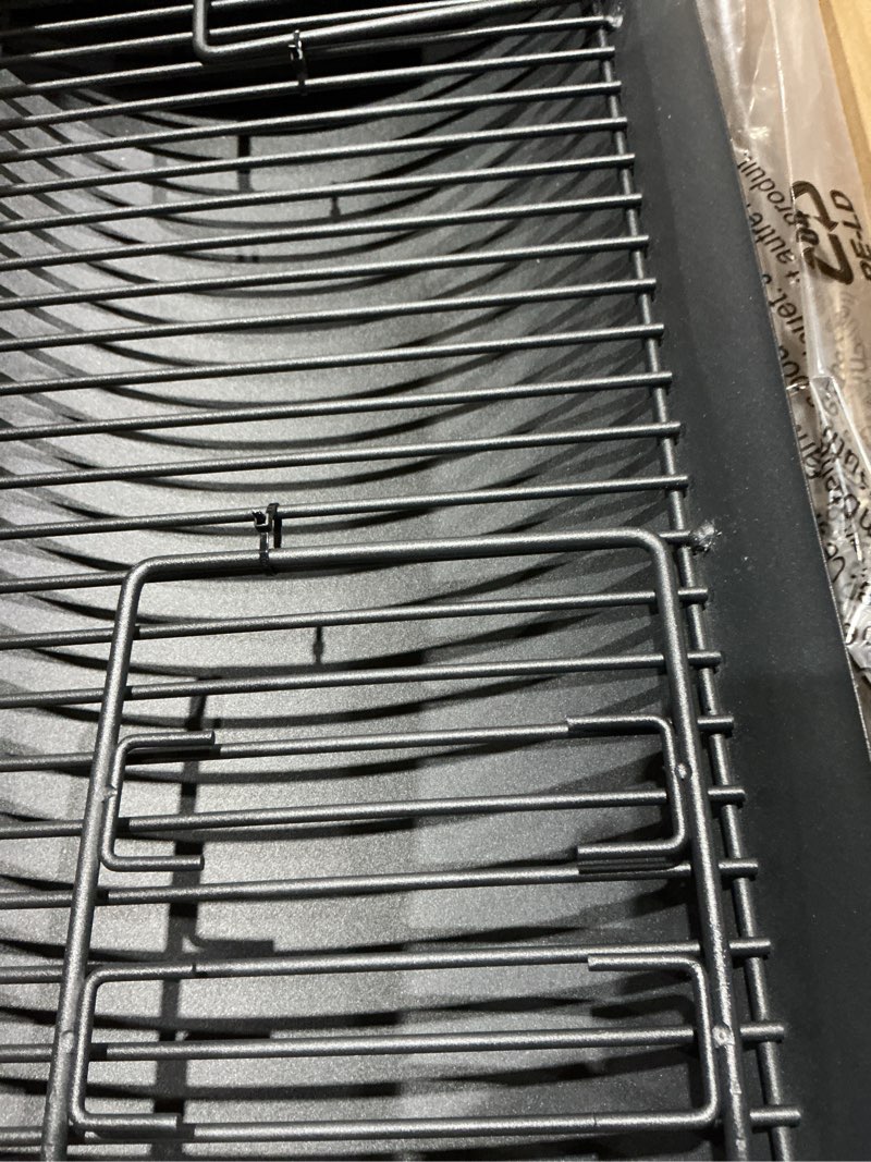 Condition photo showing Good Condition for 27 inch ash pan drip pan ashpan for char-griller 2121 e1224 2828 2929 1224 2727 2222 1324 charcoal grill, cb056-036 ash pan for char-broil 17302056, charcoal pan with fire grate hange for char griller