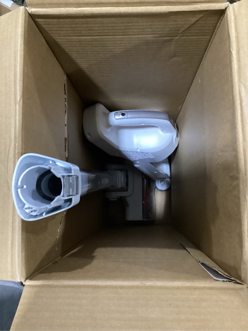 Condition photo showing New/Like New for BLACK+DECKER POWERSERIES+ 20V MAX Cordless Stick Vacuum Cleaner with LED Floor Lights, Bagless, Lightweight, Cordless Vacuum Cleaners for Home, Up to 44 Minutes, Powerful Suction, Gray (BHFEA520J) 20V Vacuum