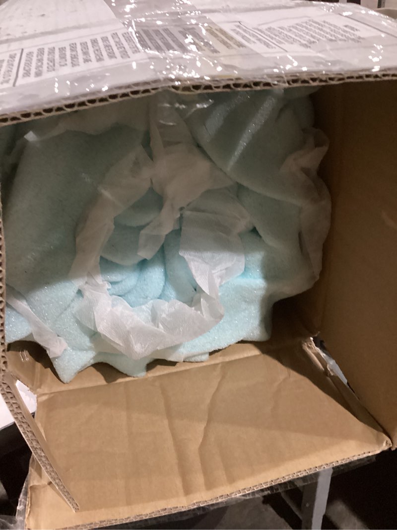 Condition photo showing As Is for LUCID 2 Inch Zoned Gel Memory Foam Mattress Topper, Queen 2 Inch Queen Gel