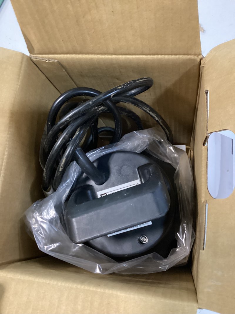 Condition photo showing As Is for utilitech 1/6-hp 115-volt 25-gpm thermoplastic submersible utility pump