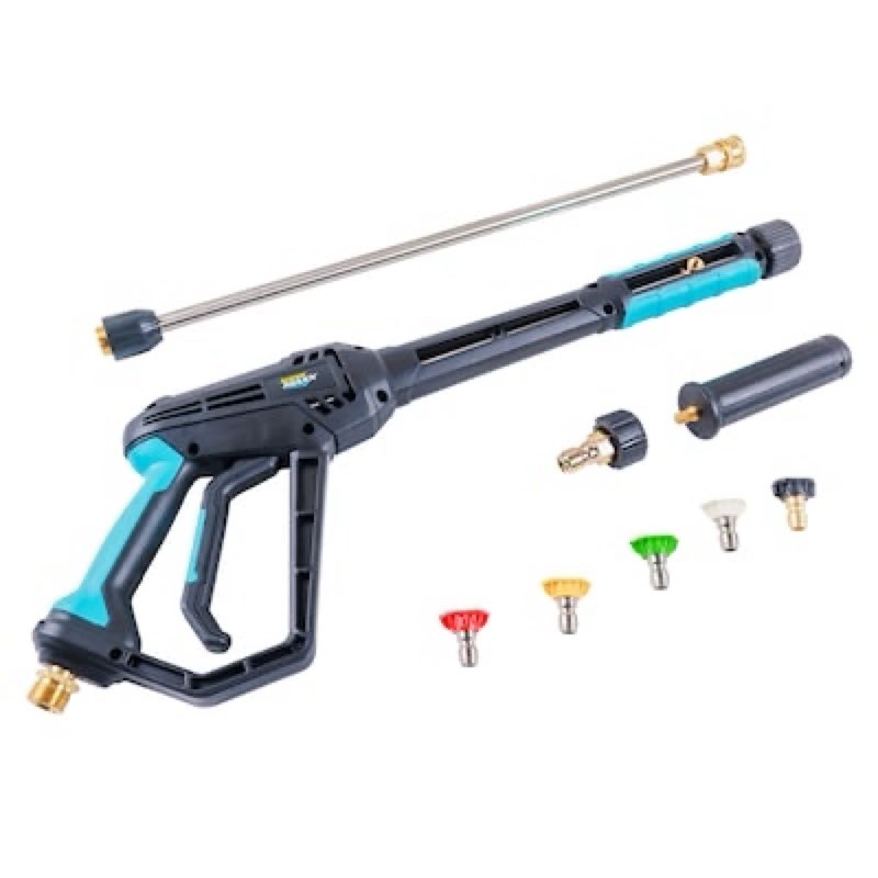 surfacemaxx pro 4500-psi plastic pressure washer spray gun kit