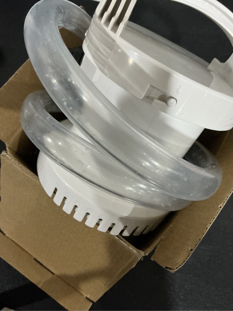 Condition photo showing As Is for star water systems 3-gpm thermoplastic transfer pump