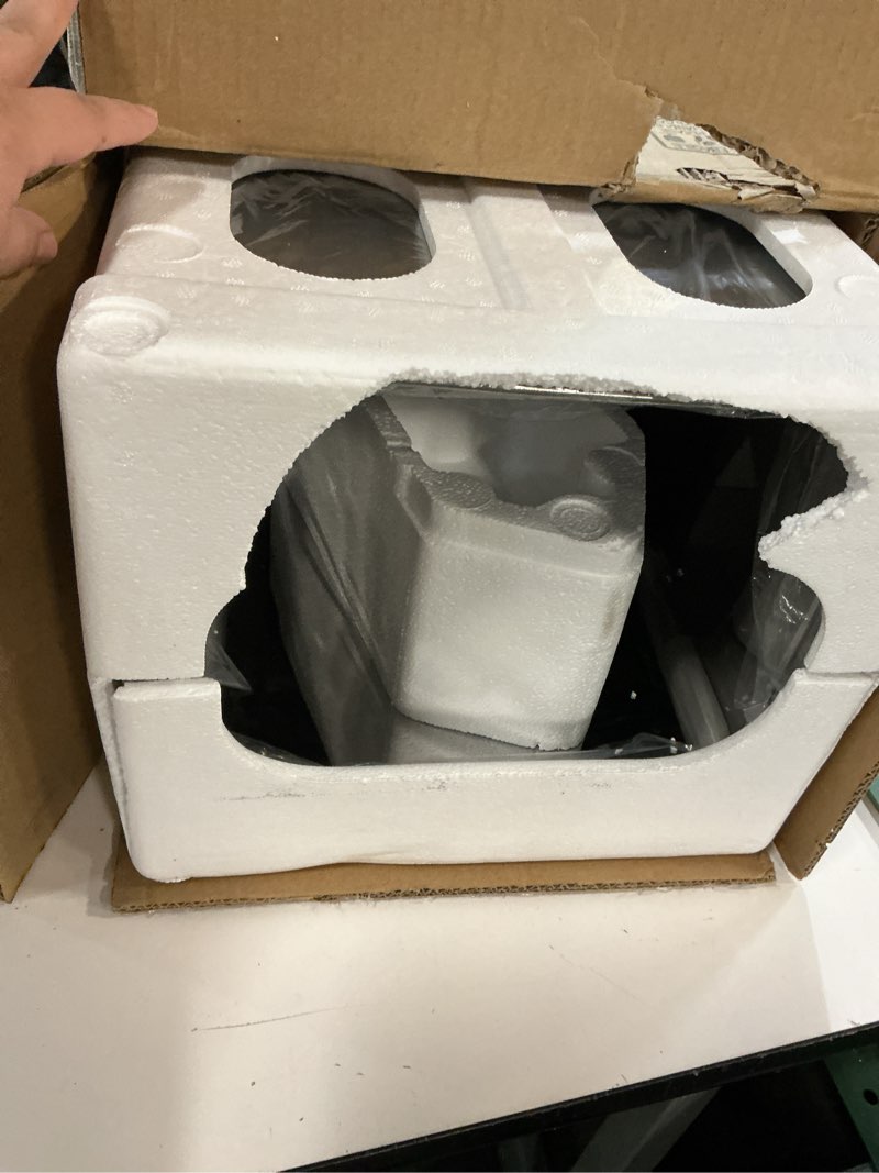 Condition photo showing Good Condition for iTouchless 13 Gallon Dog Proof Trash Can with Odor Filter, Motion Sensor Stainless Steel Kitchen Trashcan Garbage Bin for Home Office Bedroom Work Living Room Garage Large Capacity Slim Wastebasket Brushed Silver Sensor 13 Gal