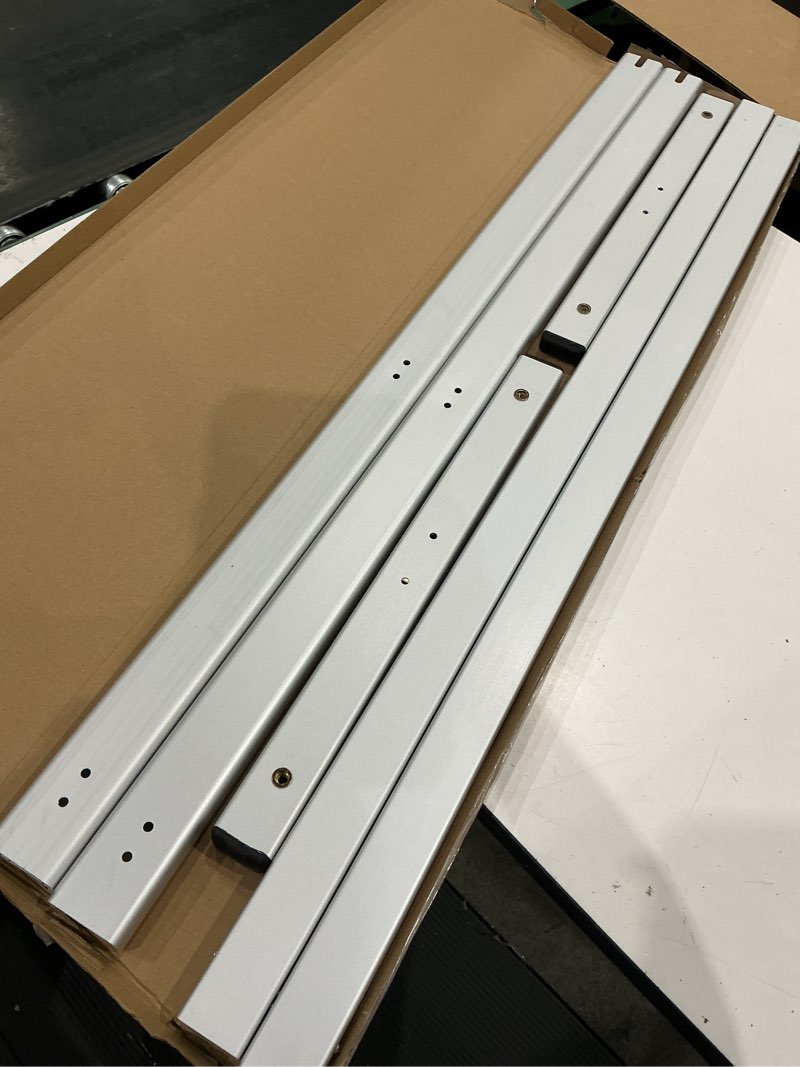 Condition photo showing As Is for aluminum t-track slider with screws double cut profile univers...