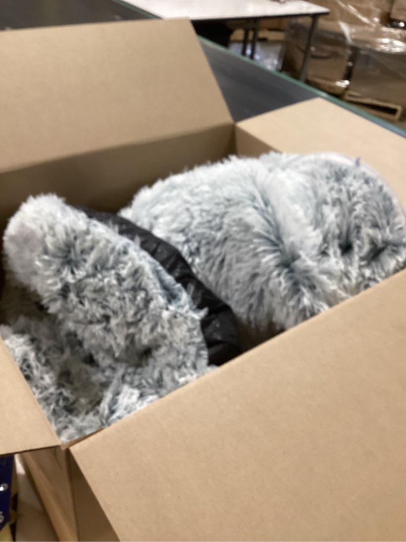 Condition photo showing Good Condition for similiar productcatism cat bed, cat cave for indoor cats, soft cat dome, self-warming 2 in 1 foldable pet cat house with washable cushioned pillow calming fluffy dog beds for small dogs with anti-slip bottom brown brown m(15.7 x 15.7 x 15.7 inch)