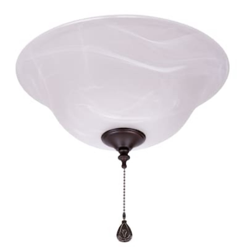 Harbor Breeze 11-in 2 -Light Multiple colors/finishes LED Ceiling Fan Light Kit
