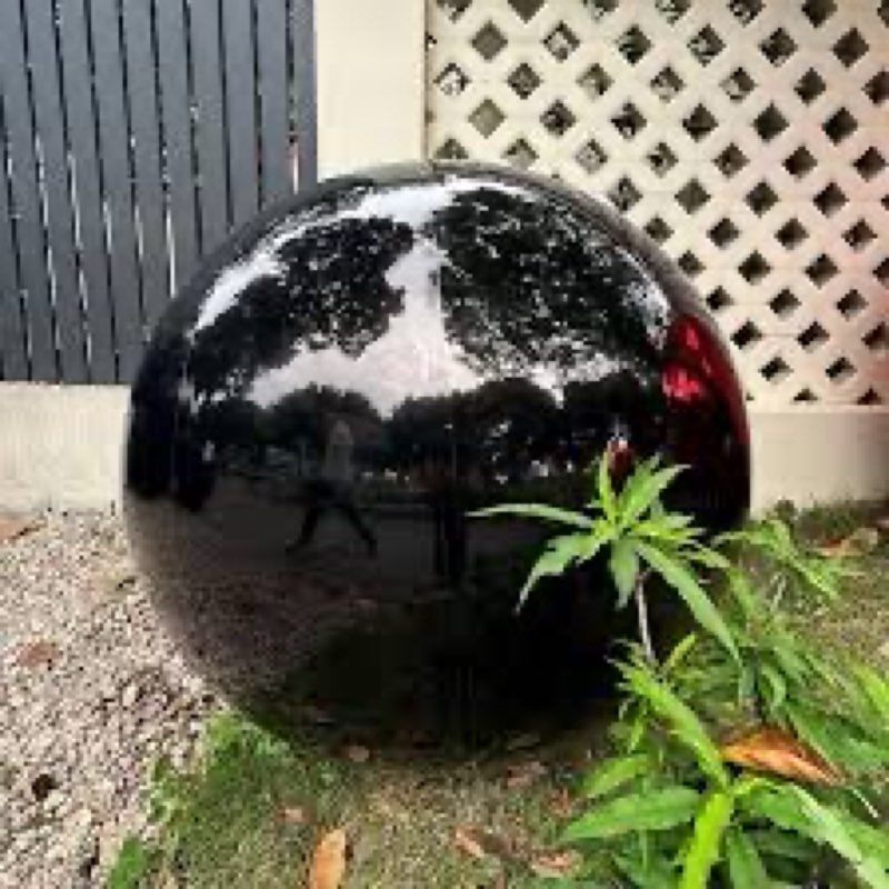 Giant Inflatable Mirror Ball Big Shiny Balls Airtight Hanging&Standing Mirror Balloon Large PVC Seal