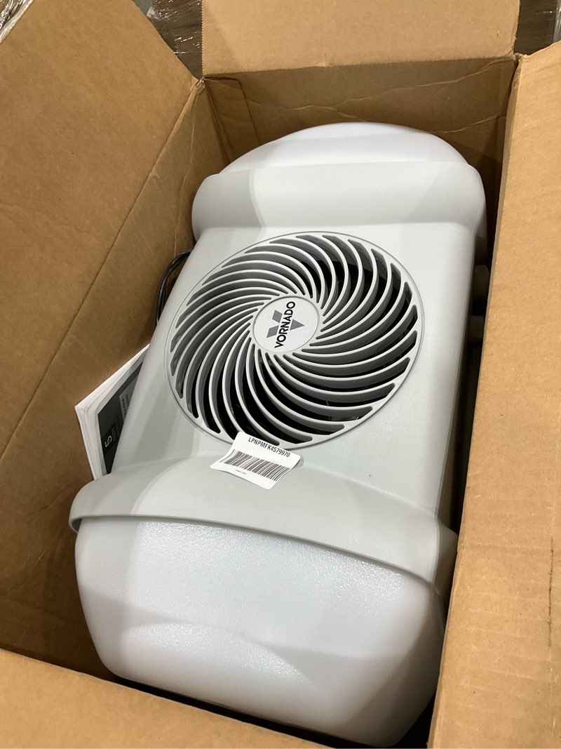 Condition photo showing As Is for Vornado Evap40 4-Gallon Evaporative Humidifier, Adjustable Humidistat, 3 Speed Settings, Coverage up to 1,000 sqft, 4-Gallon Output (24 Hrs), Dual Tank, Perfect for Home, Bedroom, and Large Spaces