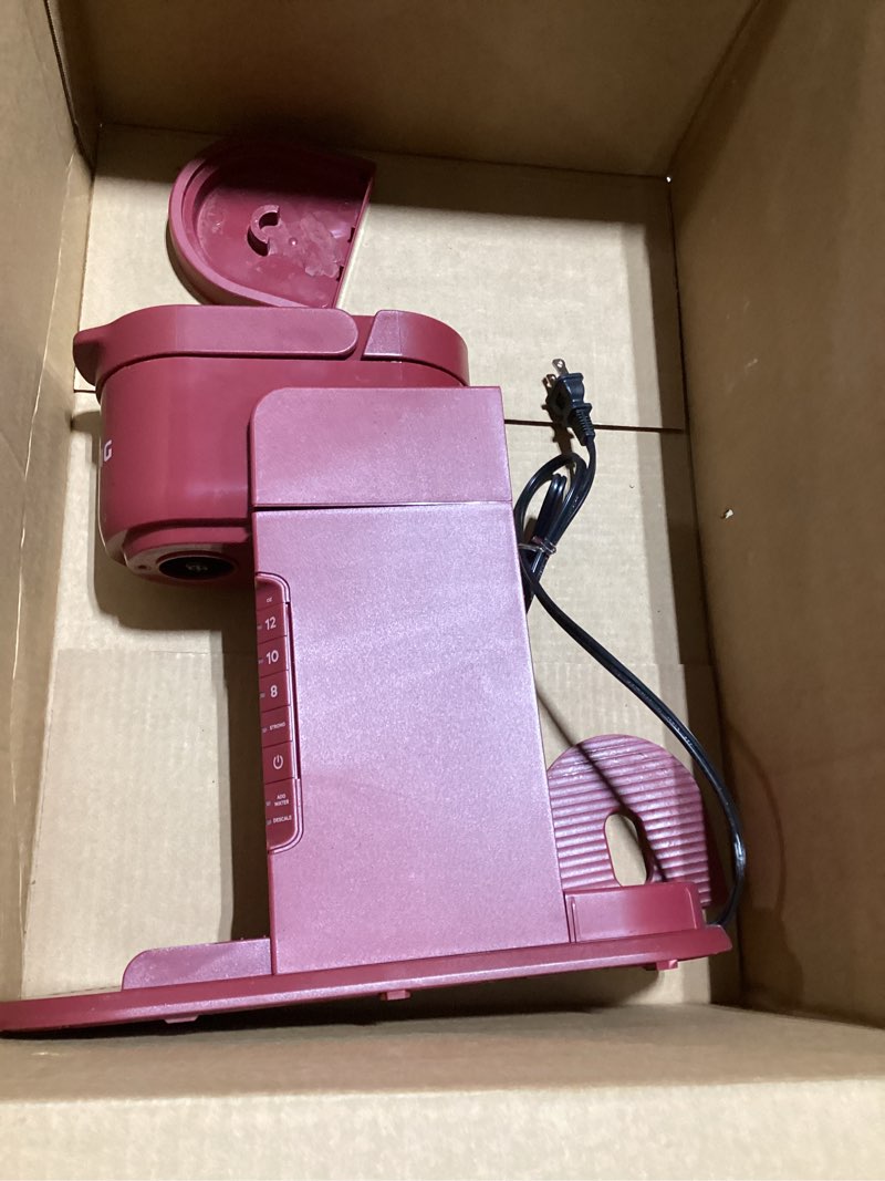 Condition photo showing Good Condition for Keurig K-Express Single Serve K-Cup Pod Coffee Maker, 3 Brew Sizes, Strong Button Feature, 42oz Removable Reservoir, Island Berry Holiday Berry