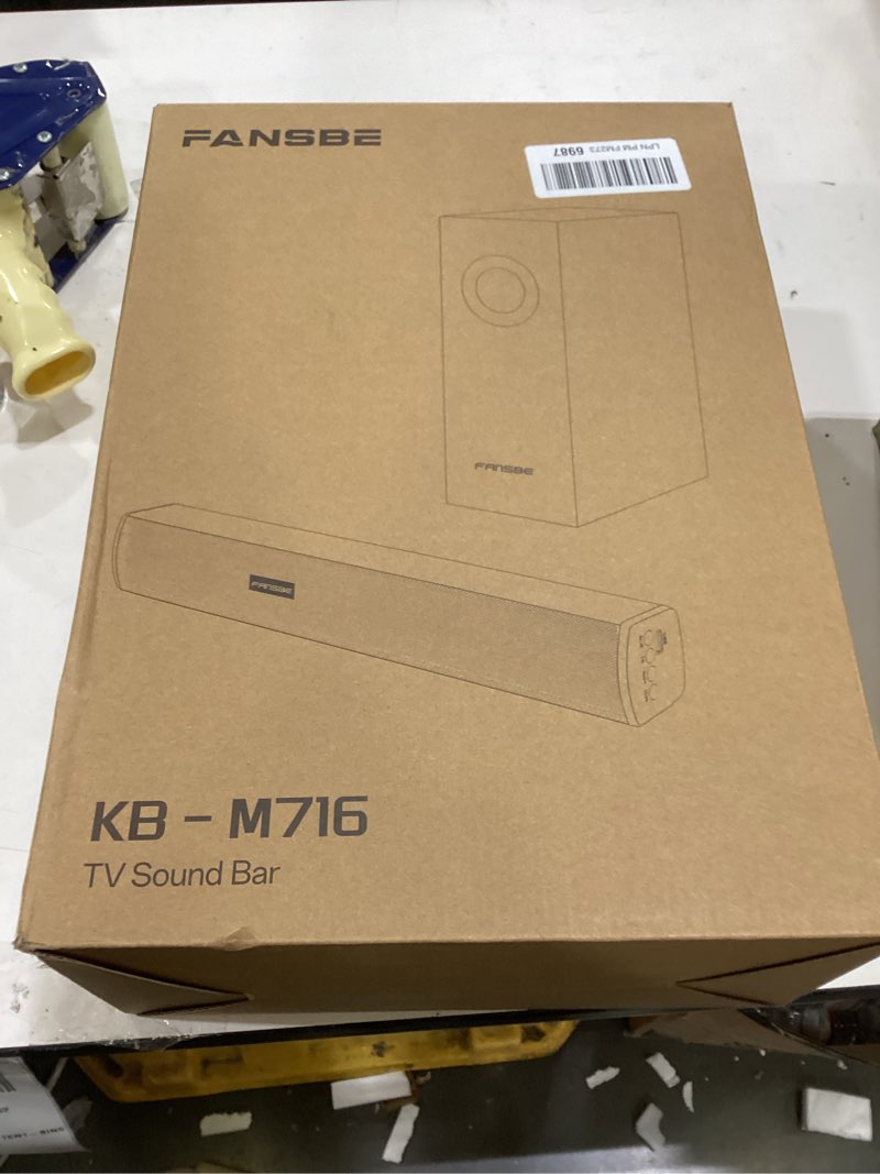 Condition photo showing New/Like New for Fansbe Direct TV Sound Bar Subwoofer TZ1G2 Black