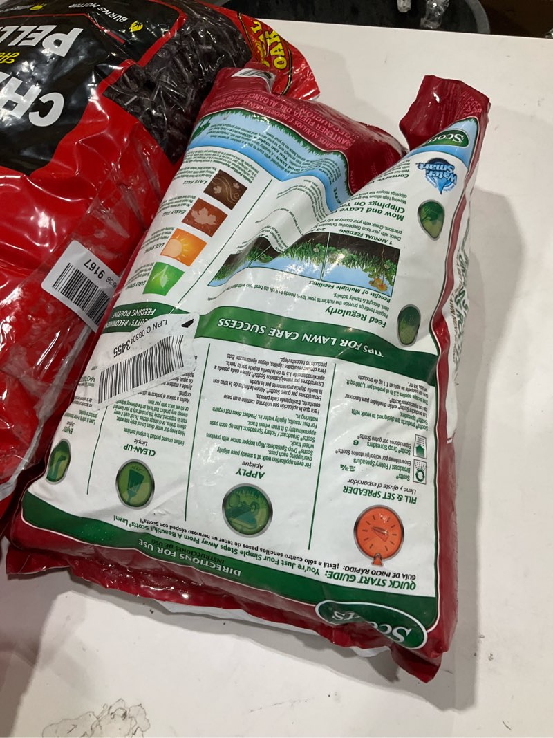 Condition photo showing New/Like New for Scotts Turf Builder 4-Bag Bundle for Small Lawns with Halts Crabgrass Preventer, Weed & Feed5, SummerGuard and WinterGuard 4 Step Small Yard