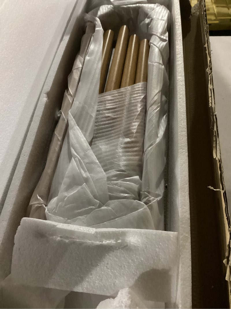 Condition photo showing Good Condition for Cttasty Entryway Bench, Solid Wood Dining Bench, Midcentury End of Bed Bench w/Rounded Corner, Outdoor Bench w/Robust Construction, Bedroom Bench, 10.24" W x 17.72" H?Natural 39.4inches?