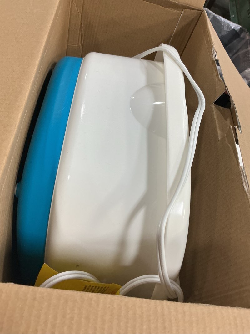 Condition photo showing Good Condition for homedics bubble mate heated foot spa bubble foot massager with raised massage nodes and removable pumice stone
